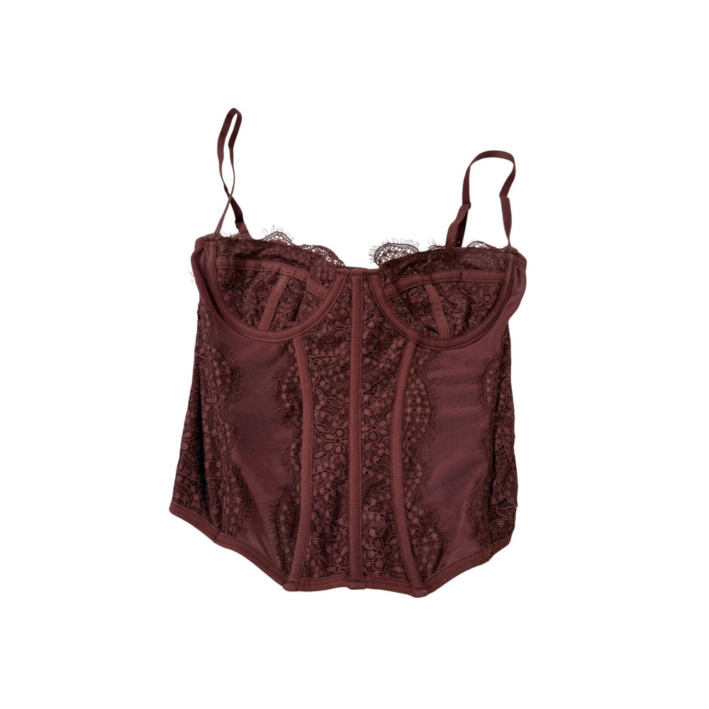 Out From Under Corset Top Lace Underwire Bustier Urban Outfitters Festival Y2K S
